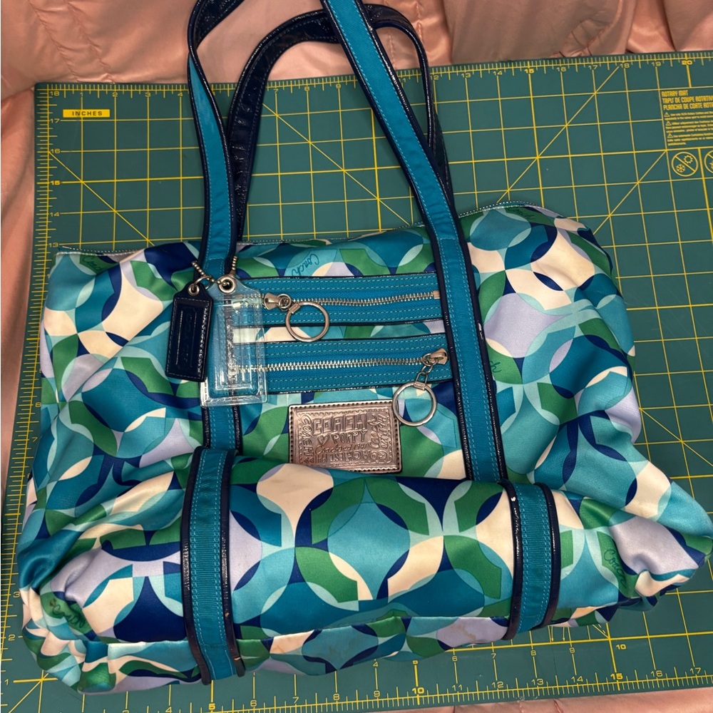 COACH Poppy collection Tote!
